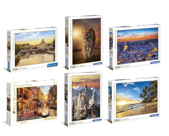 Imagen de Clementoni puzzle 1500pzas.