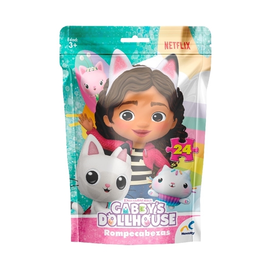 Imagen de Novelty gabby dollhouse puzle en bolsa