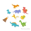 Imagen de Goma eva autoadhesiva dinosaurios 45 unidades