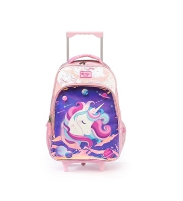 Imagen de Mochila filgo starpak 18¨ carrito unicornio rosa