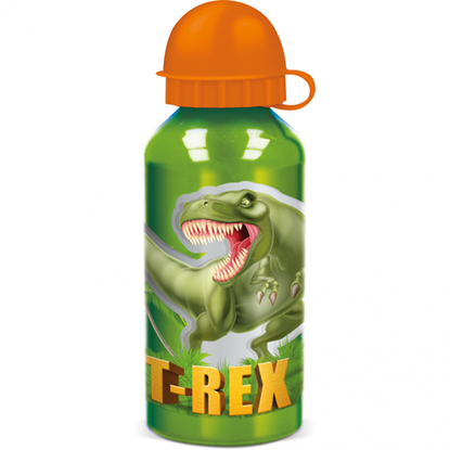 Imagen de Botella infantil de aluminio dinosaurios 400 ml