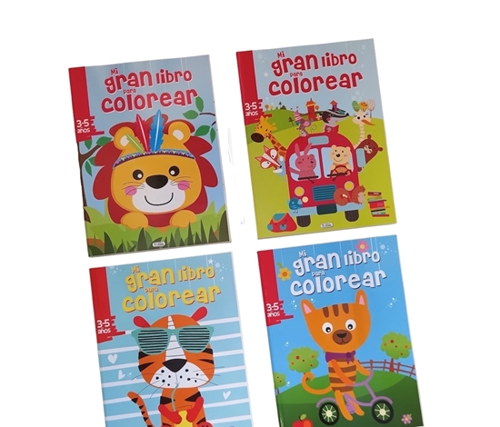 Imagen de Libro mi gran libro para colorear