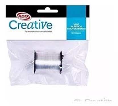Imagen de Hilo plástico creative transparente 80 m