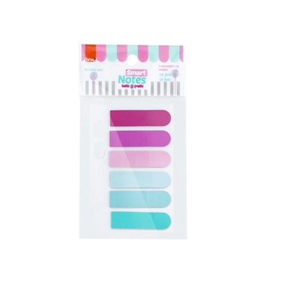 Imagen de Banderitas Brw Pastel  12x44mm  6 colores