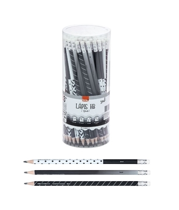 Imagen de Lapiz con goma Brw black- pote 72 unidades