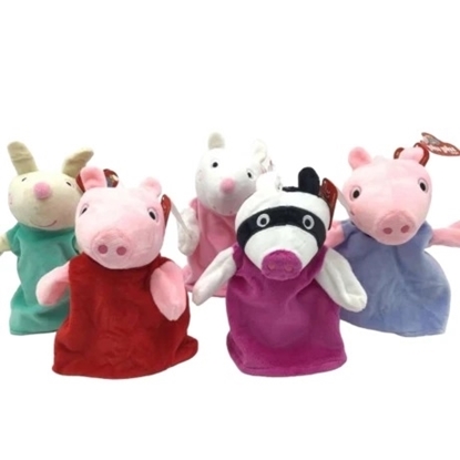 Imagen de Pepa pig y sus amigos titeres