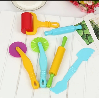 Imagen de Set herramientas masas de modelar 6 piezas