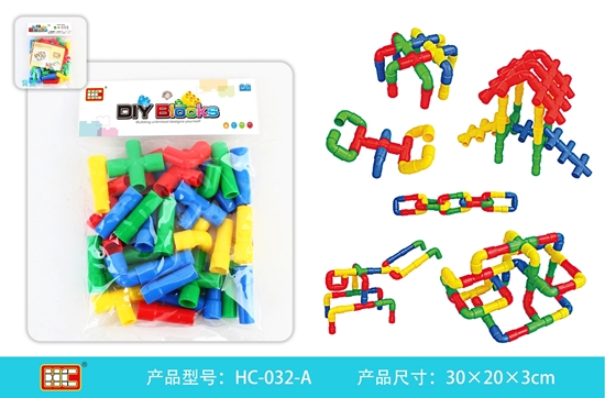 Imagen de Didáctico piezas de encastre tubo hc-032-a/120