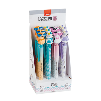 Imagen de Portamina Brw 0.7mm cat- display 12 unidades-