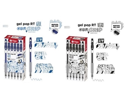 Imagen de Boligrafo roller gel pop rt Filgo - caja 12