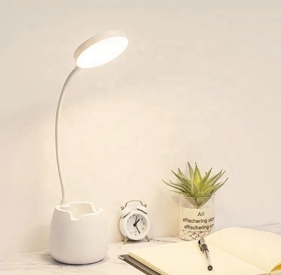 Imagen de Lampara de escritorio usb con organizador