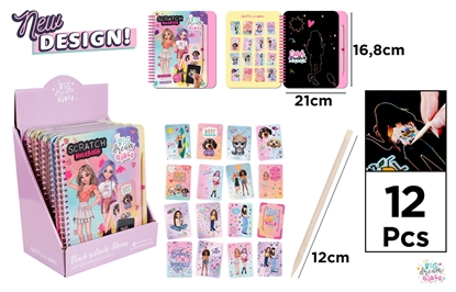 Imagen de Cuaderno de scratch main paper   BD23006