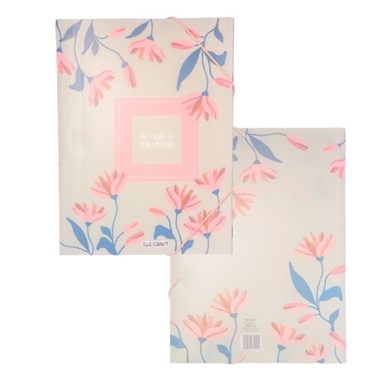 Imagen de Carpeta plastica c/elastico a4 t.c.o.y emotions ibi craft