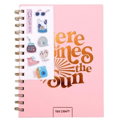 Imagen de Cuaderno ibi craft here comes the sun