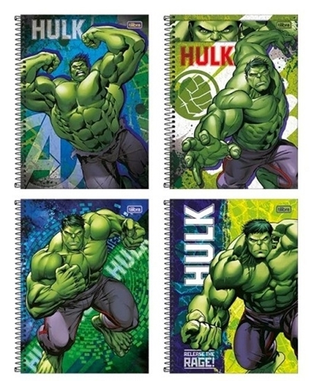 Imagen de Cuadernola tilibra 80h hulk t/d con espiral