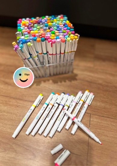 Imagen de resaltador Filgo multilighter doble punta exhibidor 144 unidades