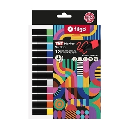 Imagen de marcador Filgo tnt market 3.0 - estuche 12 sur