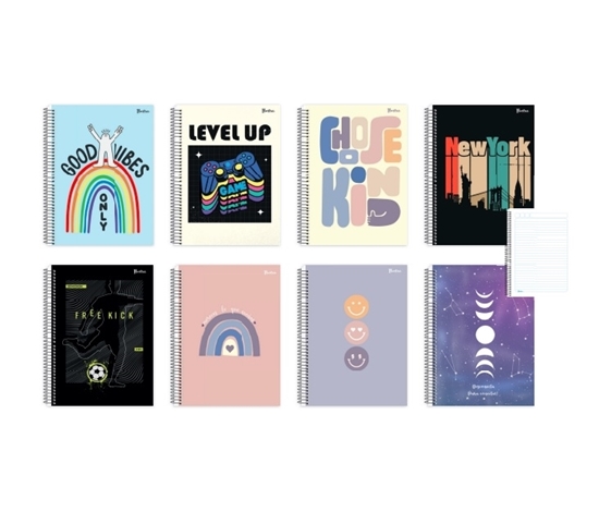 Imagen de Cuadernola ilustra 200 tapa dura diseño surtidos