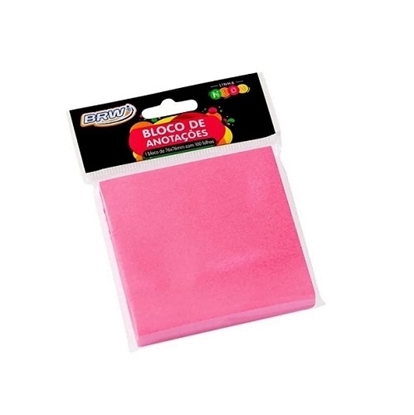 Imagen de notas autoadhesivas BRW 76x76 rosa