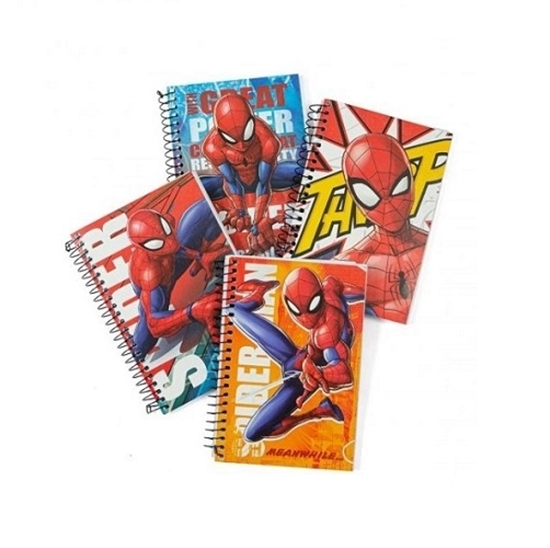 Imagen de Libreta 96 h caballito c/espiral spiderman