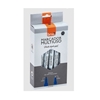 Imagen de marcador cd punta doble BRW - azul- caja 12 un