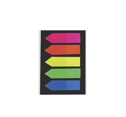 Imagen de banderitas flechas BRW - 5 colores neón