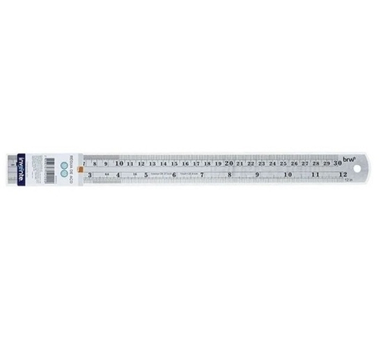 Imagen de Brw regla aluminio 30 cm