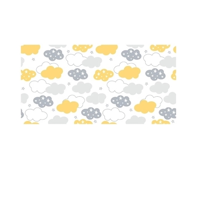 Imagen de Brw papel contac infantil azul bebe 45cm x 10 metros 80 micrones