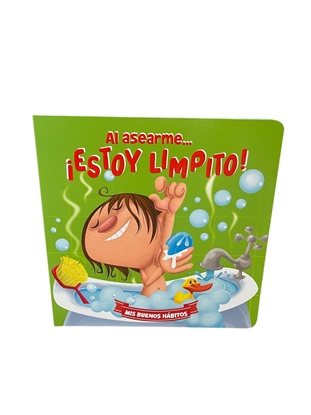 Imagen de Libro al asearme estoy limpito