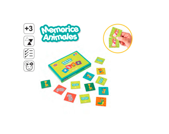 Imagen de Dactic memorice animal carton