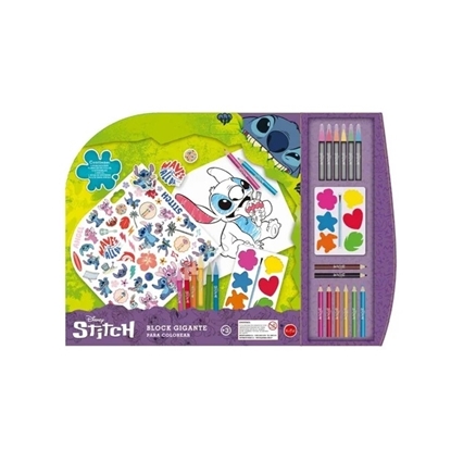 Imagen de Block gigante p/colorear stitch davinci kids