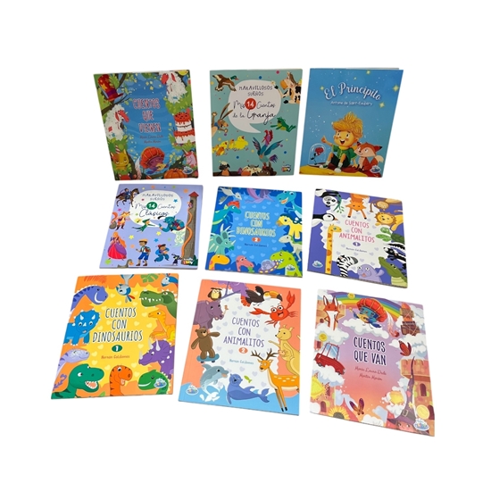 Imagen de Libro cuentos que van + el principito + otros brainy kids