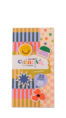 Imagen de Block con 20 hojas stickers ibi craft creativa