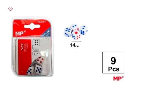 Imagen de Dados 9pzas main paper