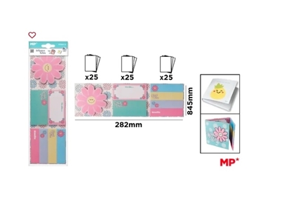 Imagen de Notas autoadhesivas flower main paper