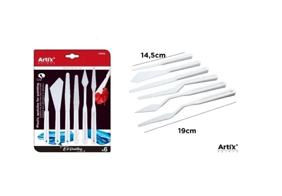 Imagen de Espatulas para pintar plasticas main paper