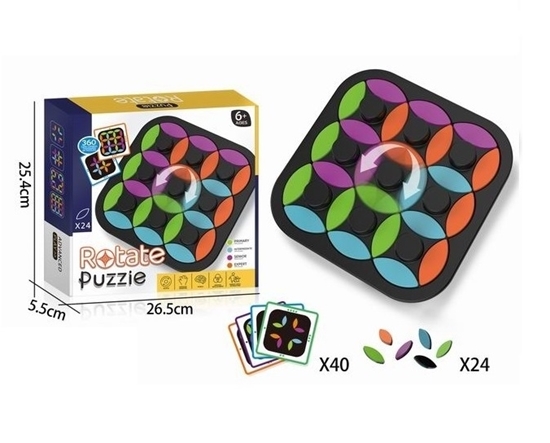 Imagen de Juego puzzle rotativo con naipes             /48