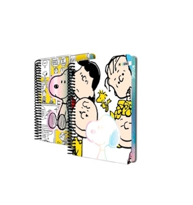 Imagen de Cuaderno mooving snoopy 1/2 oficio 96hojas
