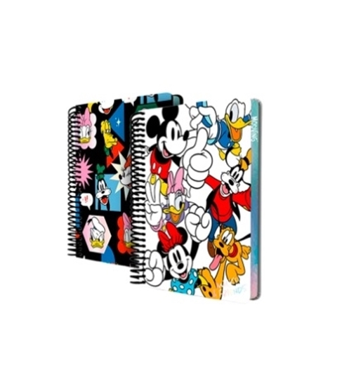 Imagen de Cuaderno mooving mickey mouse 1/2 oficio 96hojas