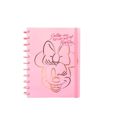 Imagen de Cuaderno mooving minnie mouse loops c/discos carta