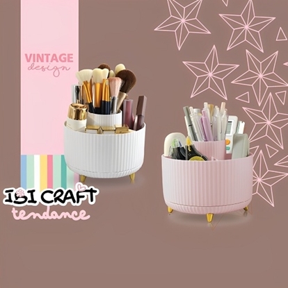 Imagen de Organizador escritorio 360ª ibi craft tendance rosa