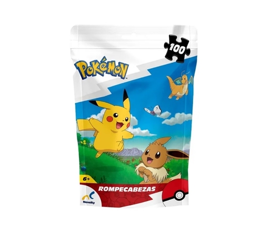 Imagen de Puzzle 100p bolsa de eevee pokemon jca-4639f
