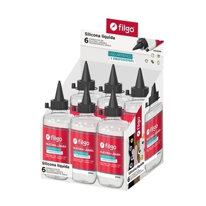 Imagen de Filgo silicona liquida 250 ml Caja X 6