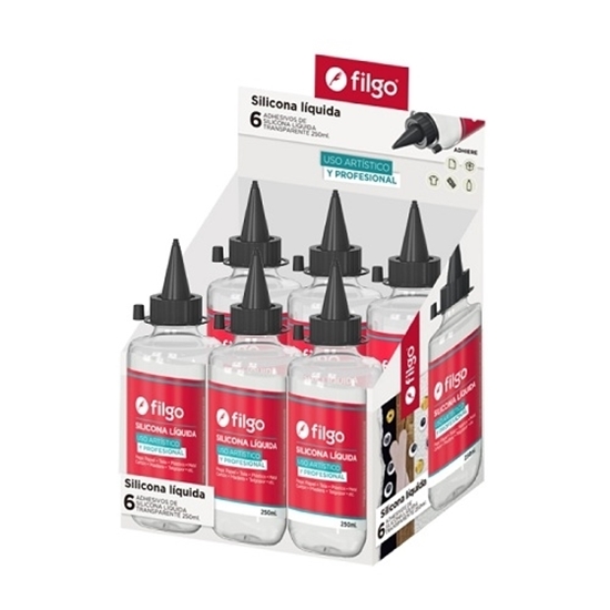 Imagen de Filgo silicona liquida 250 ml Caja X 6
