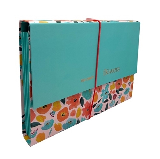 Imagen de Carpeta ibi craft 6 divisiones flowers