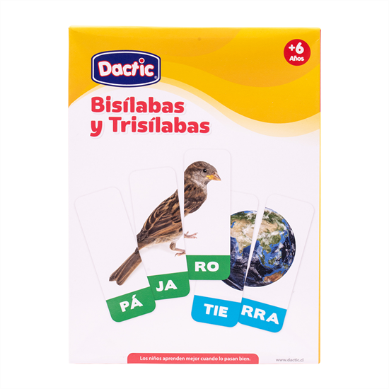 Imagen de Dactic lamina bisilaba y trisilaba 4 x 12 cm