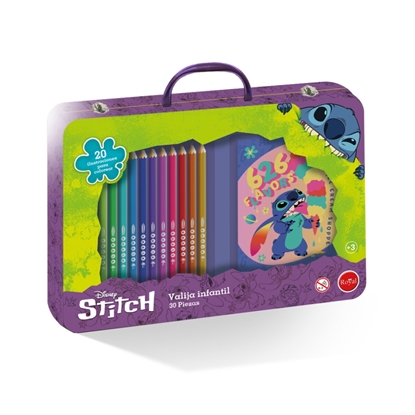 Imagen de Valija infantil stitch metal