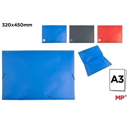 Imagen de Carpeta c/elastico A3 plastica main paper             /72