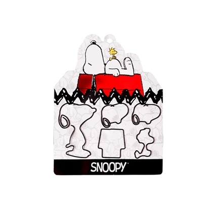 Imagen de Snoopy clip con forma metalicos x5 mooving linea maw