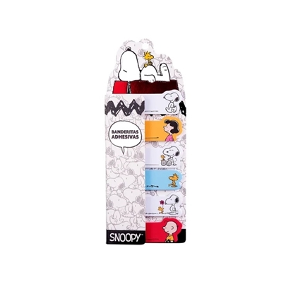 Imagen de Snoopy banderas autoadhesivas mooving linea maw